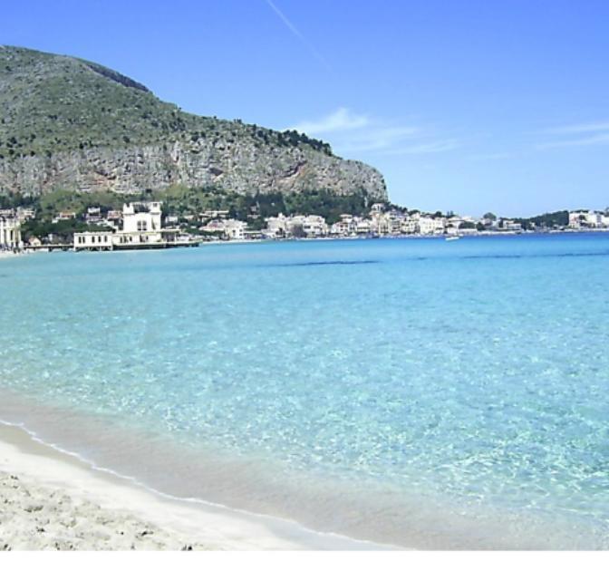 Appartavilla Virginia Mondello Eksteriør bilde